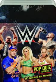 Quizmoz offers one of the internet's largest collection of quizzes for you to tease your brain and pit your wits against the experienced quizmoz quiz masters. Wwe Pop Quiz Trivia Deck Hamiltonbook Com