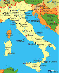 Plans et cartes de l'italie du nord : Italie Carte Presselib