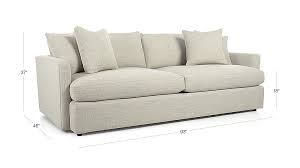 Lounge 93 Sofa Reviews Crate And Barrel Sofa Sofa Review Sofa Styling
