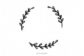 Download Wreath Svg Cut File Svg Clip Art Leaves Svg Leaves Clipart Pngio 865843 Png Images Pngio