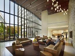 Raising The Bar At Owensboro Health Regional Hospital Hospital Design Hospital Design Lobby Hospital Interior