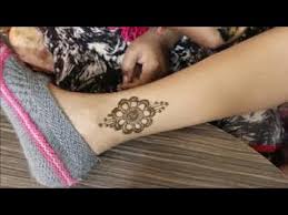 25+ best ideas about henna ankle on pinterest | henna tattoo foot. Diy Easy Henna Tattoo Easily Temporary Tattoo Mehndi 2018 Mehndi Designs Youtube