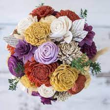 Check spelling or type a new query. Our Signature Recycled Tin Can Centerpiece Is The Perfect Addition To Your Fall Home Decor Wood Flowers Are All The Rage Eco Flowers Wood Flowers Diy Flowers