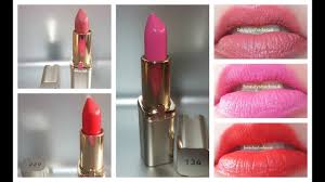 New Loreal Colour Riche Lipstick Shades Lip Swatches