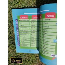 Kamus inggeris melayu dewan dewan bahasa dan pustaka xentral methods sdn bhd 978 967 10595 3 1x e sentral ebook portal. Buy 500 Vocabulary Bahasa Inggeris Bahasa Melayu Misi Kuasai English Kamus Dictionary Kanak Kanak Seetracker Malaysia