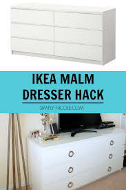 Ikea Malm Dresser Hack Simply Nicole Ikea Malm Malm Dresser Ikea Malm Dresser