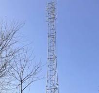30m Pipe Telecommunication Wifi Antenna Tower Galvanized Single Tube  Communication Tower Steel Tubular Pole