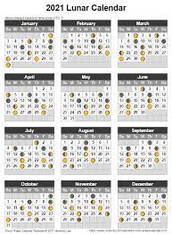 Our editors independently research, test, and recommend the best products; Moon Phase Calendar 2021 Lunar Calendar Template
