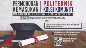 Permohonan upu sesi akademik 2018 2019 online. Politeknik Kuching Sarawak Program Outreach Politeknik Kolej Komuniti Polycc Jom Berambeh Hebah Pengambilan Pelajar Baharu Sesi Disember 2019
