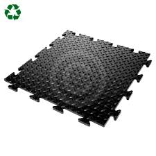 Garage Flooring Pvc Vinyl Floor Tiles Checker Plate Diamond Top 50cm Black Duramat Uk Pvc Vinyl Flooring Garage Floor Tiles Garage Gym Flooring
