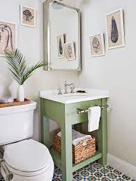 Paint or refinish cabinet doors for a quick and easy bathroom update. Low Cost Bathroom Updates That Won T Drain Your Savings Better Homes Gardens