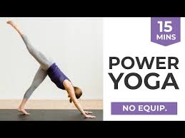 This is my first time ever doing yoga and i am really loving it! 15 Minute Power Yoga At Home No Equipment Nourish Move Love