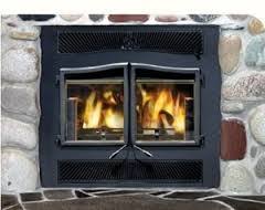 Choose white and you'll have an impeccable fireplace completing as it's unique and refined. Country Flame Inglenook Wood Fireplace