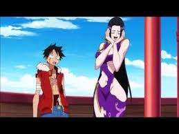 Haki is a mysterious power that allows the user to utilize their own spiritual energy for various purposes. Boa Hancock Hugs Luffy One Piece 3d2y One Piece Luffy Anime Vs Cartoon Luffy X Hancock