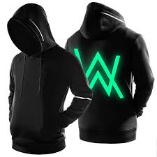 Слушать песни и музыку alan walker (алан уокер) онлайн. Cool Leuchtend Alan Walker Logo Sweatshirt Black Men Pullover Hoodie Wishiny