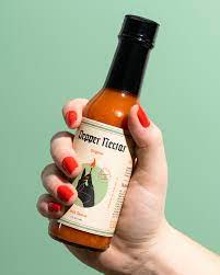 Pepper Nectar Hot Sauce On Behance In 2020 Hot Sauce Hot Sauce Packaging Sauce