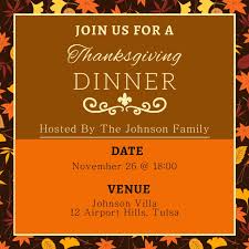 Check spelling or type a new query. Thanksgiving Dinner Instagram Vorlagenbroschure Postermywall