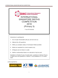 Each person paid rs.10 which is the cost of one 9 challenging lateral thinking questions and answers… how to solve blood relation questions with simple… how to find a prime number. P3 Ismc 2018 W Answers Teaching Mathematics