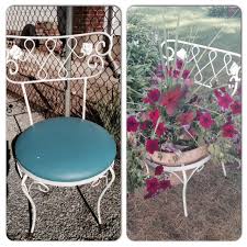 Flower Pot Holders Made From Wrought Iron Chairs Wrought Iron Paint Wrought Iron Chairs Flower Pot Holder