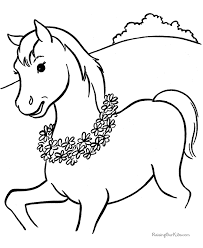 Learn about famous firsts in october with these free october printables. Horse Coloring Page Coloring Home
