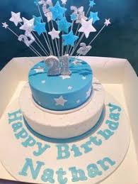 Pinterest 21st Birthday Cake Ideas For Guys 21st Blue Cake 21st Birthday Cakes Boys 1st Birthday Cake Birthday Cake