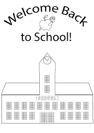 Use these freeback to school coloring pages for your personal projects or designs. Welcome Back To School Coloring Page Free Printable Coloring Pages For Kids