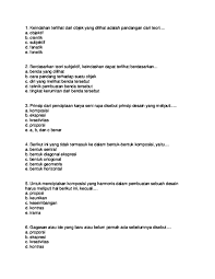 Seni terapan dapat diistilahkan sebagai berikut kecuali. Doc Soal Seni Budaya Kelas Labor Komputer2 Academia Edu