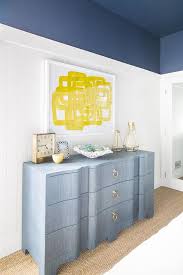 Get the best deals on fabric white screens & room dividers. Blue Fabric Dresser With Yellow Abstract Art Transitional Bedroom
