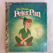 Vintage Walt Disney S Peter Pan Little Golden Etsy Little Golden Books Disney Books Peter Pan Disney