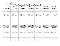 Weekly Meal Planner Blank Template New Doc Yoli Weekly