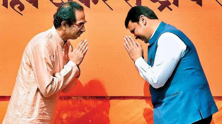Image result for uddhav vs fadnavis"