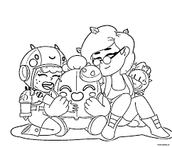 Tons of awesome brawl stars spike wallpapers to download for free. Spike And Spike Sakura Coloring Pages Brawl Stars Print A4