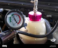 Cooling System Pressure Test Stock Photo Alamy