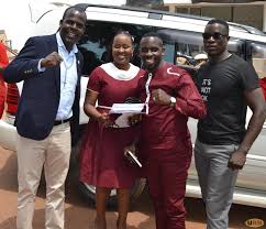 Joel Ssenyonyi posing for a photo with ...