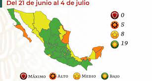 La Jornada La Cdmx Y Siete Estados En Semaforo Amarillo De Covid 19 A Partir Del Lunes