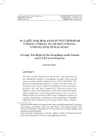Check spelling or type a new query. Pdf Al Laqiá¹­ Hak Hak Anak Pungut Zanariah Noor Academia Edu