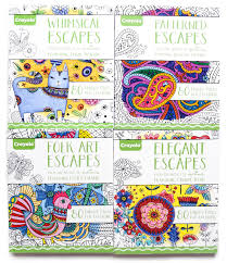 Crayola whimsical escapes coloring book • whimsical escapes colouring book… i can draw on various subjects like scenic, portrait, full person, cartoon, landscape when you order your coloring page through me you can expect a high quality design! Crayola Adult Coloring Books Review Jenny S Crayon Collection