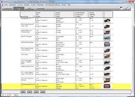 Rechnungsprogramm kfz werkstatt handel gewerbe autowerkstatt reifenlager einfach. Model Car Administration For Matchbox Models 2 Software Program Ebay