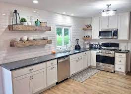 Open Shelving Kitchen Ideas Ultimate Guide Kitchen Remodel Small L Shape Kitchen Layout Kitchen Design Small