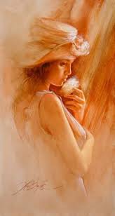 pin by h y on 光と影 female art art woman painting