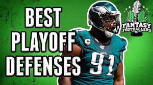 Since there isn't any one metric that reliably proves one defense to be better than another, we used three: Fantasy Football 2019 Best Worst Team Defense Playoff Schedules Youtube