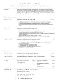 There is a simple hiring formula: Maintenance Technician Resume Examples Writing Tips 2021 Free