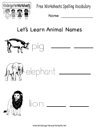 42 Awesome English Worksheets For Kids Spelling Lbwomen