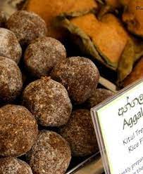 68 Aggala A Traditional Sweet And Slightly Spicy Sri Lankan Snack Made With Ground Rice Grated Coconut And Jaggery Sri Lankan Recipes Grated Coconut Food