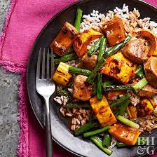 Pork Ginger And Delicata Stir Fry Recipe Pork Tenderloin Recipes Pork Recipes Stir Fry