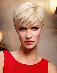 A pixie cut is a short women's haircut with short layers at the back and the sides and a longer section at the top. Pin On For Facial Types