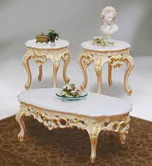 Circa 1900 each of the tables raised upon sq. Sofa Provincial Victorian Style 6381 Baroque Sofas Victorian Furniture Victorian Coffee Tables Victorian Furniture Living Room