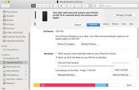 How To Downgrade Ios 14 Back To Ios 13 5 1 On Your Iphone Using Finder Or Itunes Ios Iphone Gadget Hacks Cell Phone Hacks Iphone Messaging App