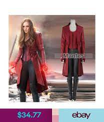 Costumes Avengers 3 Infinity War Costume Scarlet Witch Wanda Maximoff Cosplay Outfit Ebay Fashion Costumes For Women Scarlet Witch Costume Complete Outfits
