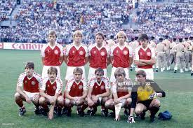 Team Denmark Ole Qvist Ole Rasmussen Morten Olsen Soren Busk Ivan Michael Laudrup Denmark Team Photos